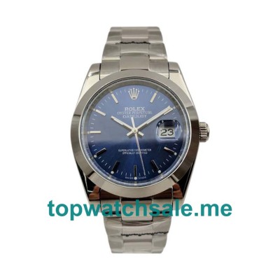 UK AAA Rolex Datejust 126200 36 MM Blue Dials Men Replica Watches