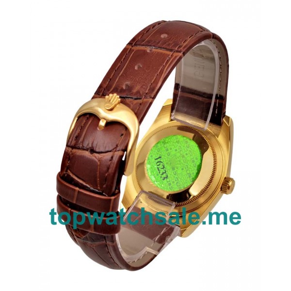 UK AAA Rolex Datejust 1503 31 MM Champagne Dials Men Replica Watches