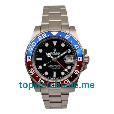 UK AAA Rolex GMT-Master II 1675 40 MM Black Dials Men Replica Watches