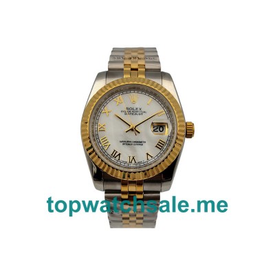 UK AAA Rolex Datejust 116233 36 MM Mother-Of-Pearl Dials Men Replica Watches