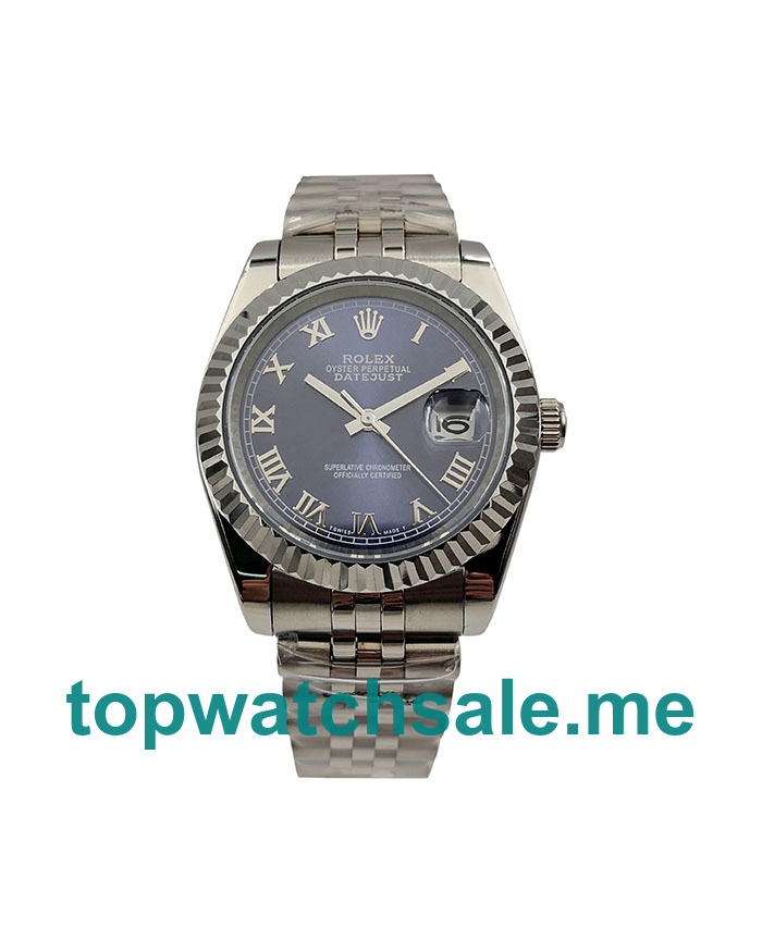 UK AAA Rolex Datejust 116234 36 MM Blue Dials Men Replica Watches