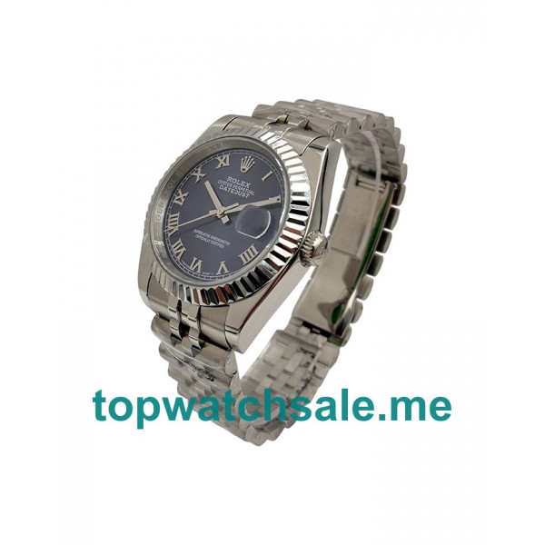 UK AAA Rolex Datejust 116234 36 MM Blue Dials Men Replica Watches