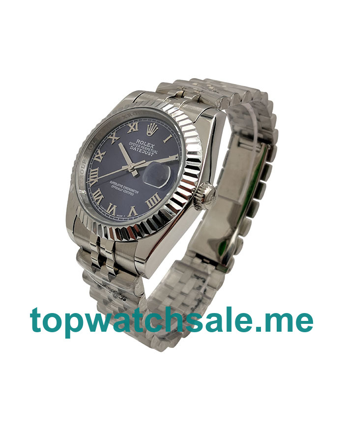 UK AAA Rolex Datejust 116234 36 MM Blue Dials Men Replica Watches
