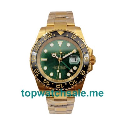 UK AAA Rolex GMT-Master II 116718 LN 40 MM Green Dials Men Replica Watches