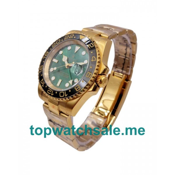 UK AAA Rolex GMT-Master II 116718 LN 40 MM Green Dials Men Replica Watches