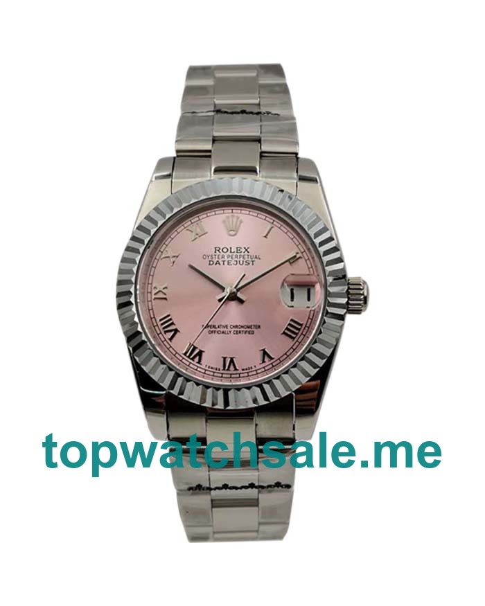 UK AAA Rolex Datejust 178274 31 MM Pink Dials Women Replica Watches