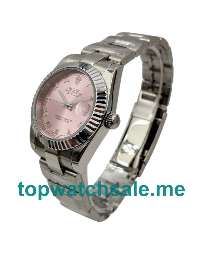 UK AAA Rolex Datejust 178274 31 MM Pink Dials Women Replica Watches