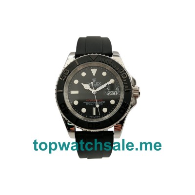 UK AAA Rolex Yacht-Master 169622 40 MM Black Dials Men Replica Watches