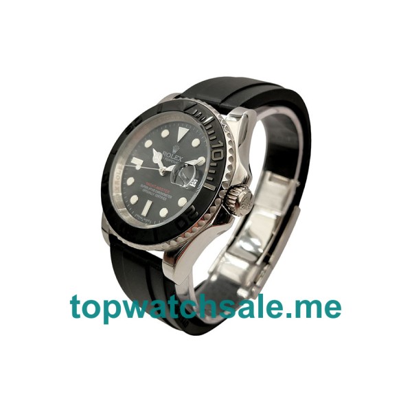 UK AAA Rolex Yacht-Master 169622 40 MM Black Dials Men Replica Watches