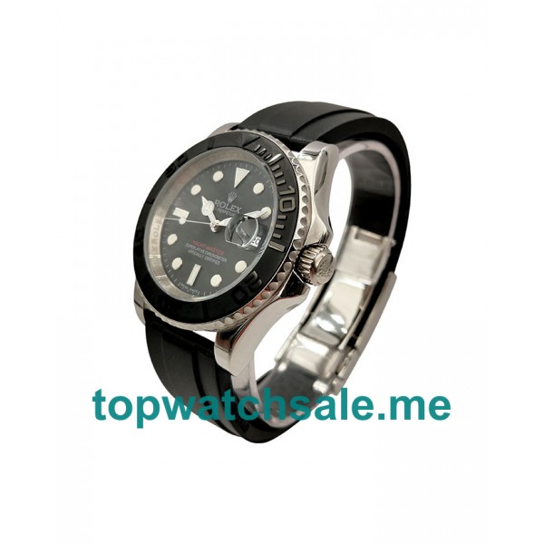 UK AAA Rolex Yacht-Master 169622 40 MM Black Dials Men Replica Watches