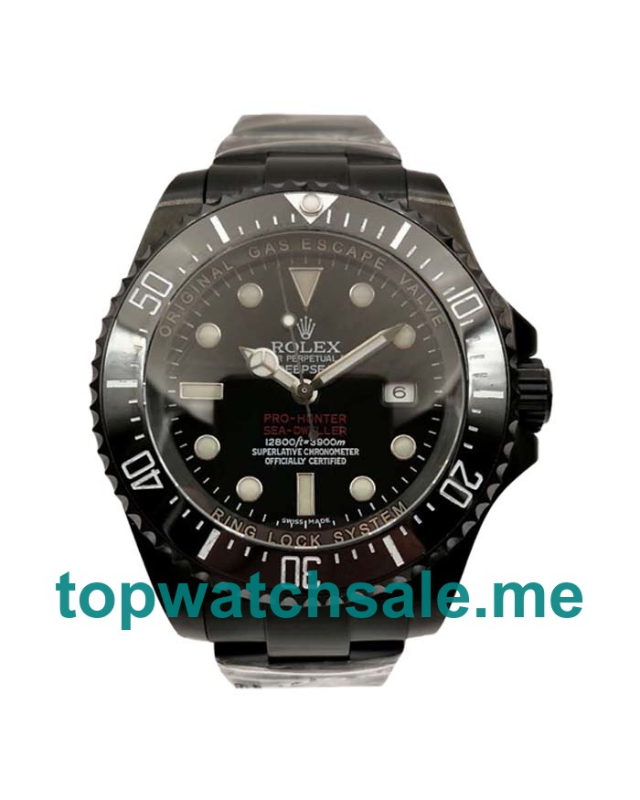 UK Swiss Made Rolex Sea-Dweller Deepsea 116660 44 MM Black Dials Men Replica Watches