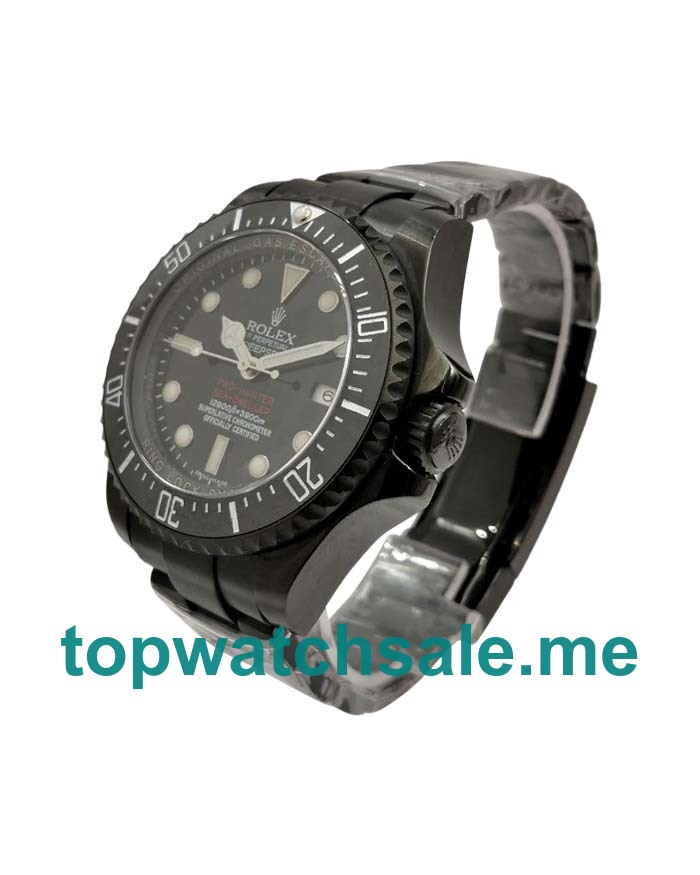 UK Swiss Made Rolex Sea-Dweller Deepsea 116660 44 MM Black Dials Men Replica Watches