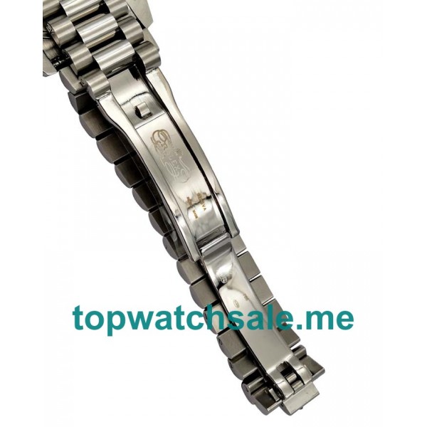 UK Swiss Made Rolex Day-Date 118346 41 MM White Dials Men Replica Watches