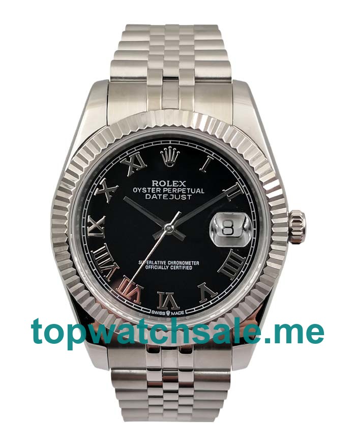 UK Swiss Made Rolex Datejust 116234 41 MM Black Dials Men Replica Watches