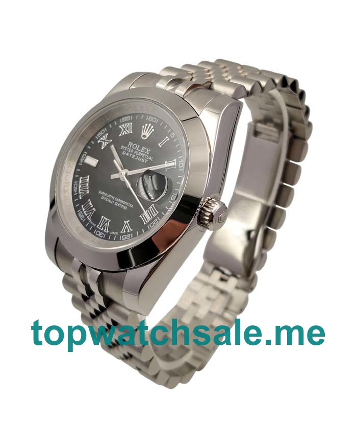 UK Swiss Made Rolex Datejust 116300 41 MM Black Dials Men Replica Watches