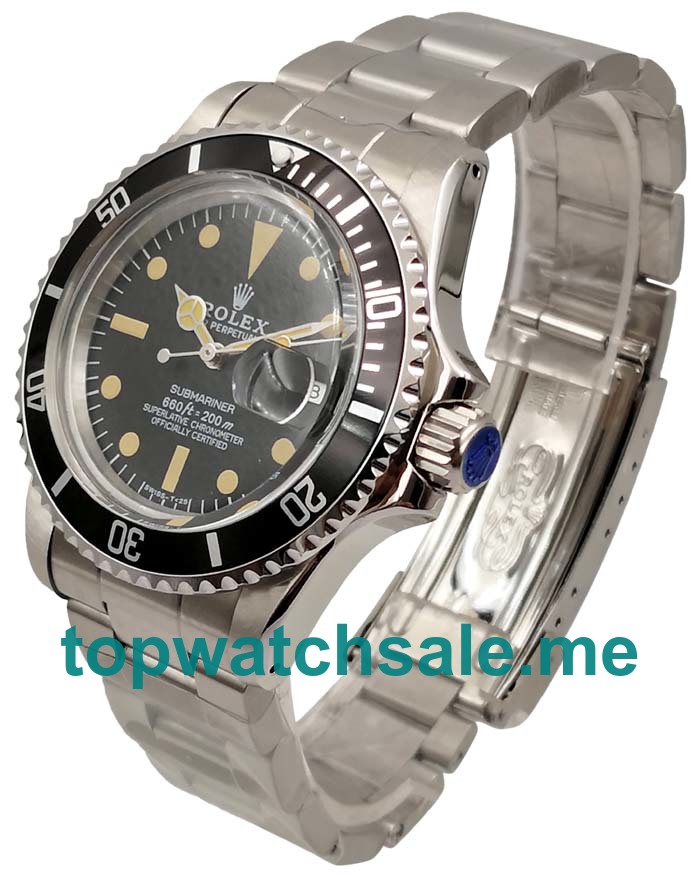 UK Swiss Made Rolex Submariner 1680 40 MM Black Dials Men Replica Watches