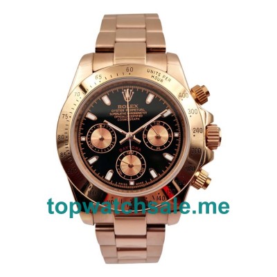 UK AAA Rolex Daytona 116505 40 MM Black Dials Men Replica Watches