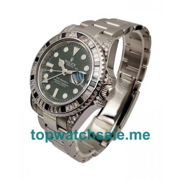 UK Swiss Made Rolex GMT-Master II 116710LN 40 MM Black Dials Men Replica Watches