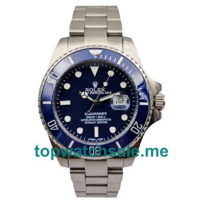 UK Swiss Made Rolex Submariner 116619 LB 40 MM Blue Dials Men Replica Watches