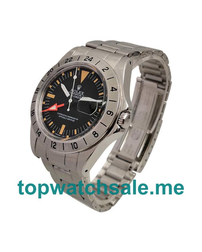 UK Swiss Made Rolex Explorer II 1655 38 MM Black Dials Men Replica Watches