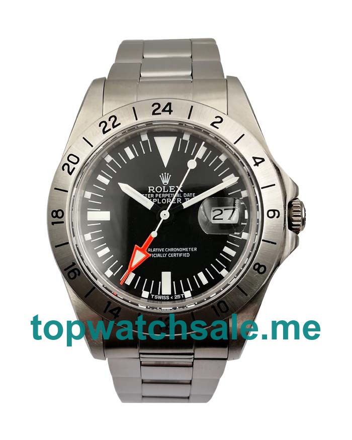 UK Swiss Made Rolex Explorer II 1655 38 MM Black Dials Men Replica Watches