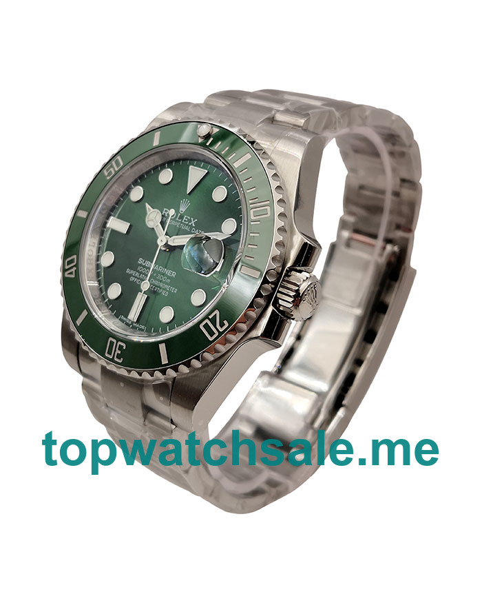 UK Swiss Made Rolex Submariner Date 116610LV 2018 N V9S 40MM Green Dials Men Replica Watches