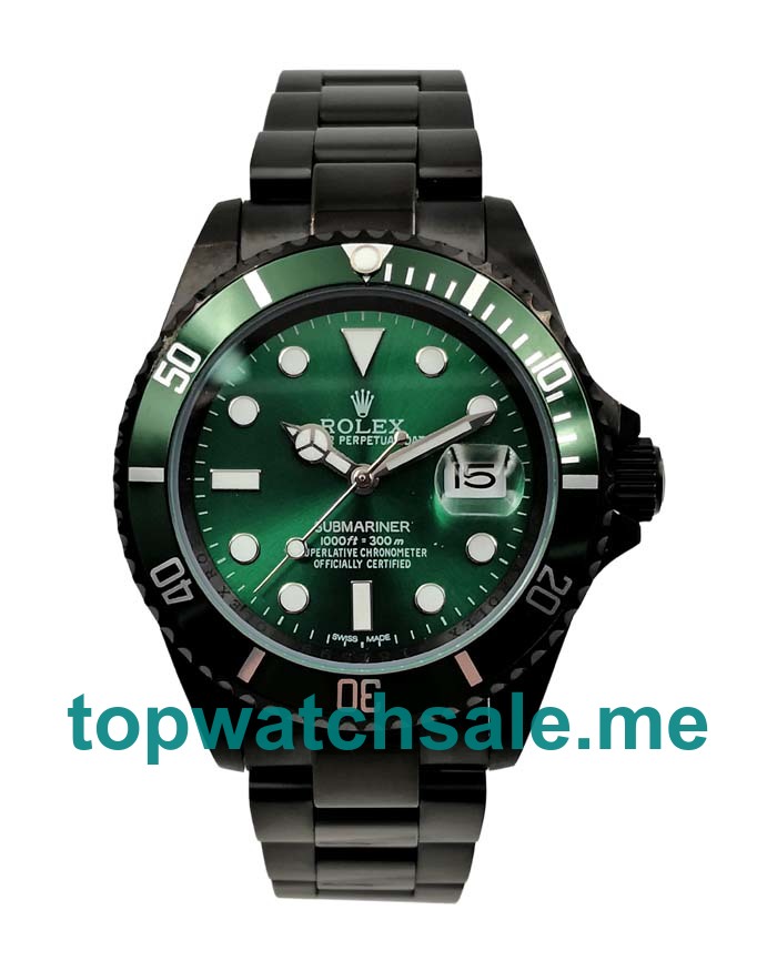 UK AAA Rolex Submariner 116610 LV 40 MM Green Dials Men Replica Watches