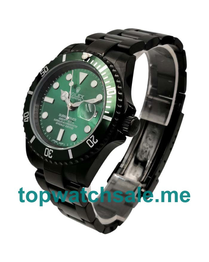 UK AAA Rolex Submariner 116610 LV 40 MM Green Dials Men Replica Watches