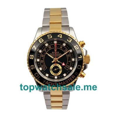 UK AAA Rolex Yacht-Master II 116681 40 MM Black Dials Men Replica Watches