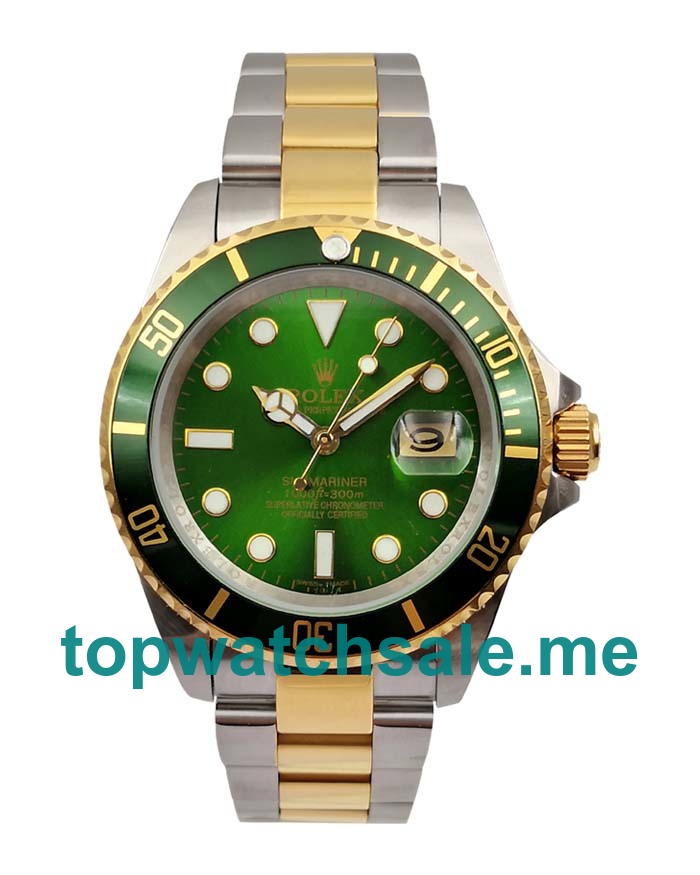 UK AAA Rolex Submariner 116613 40 MM Green Dials Men Replica Watches