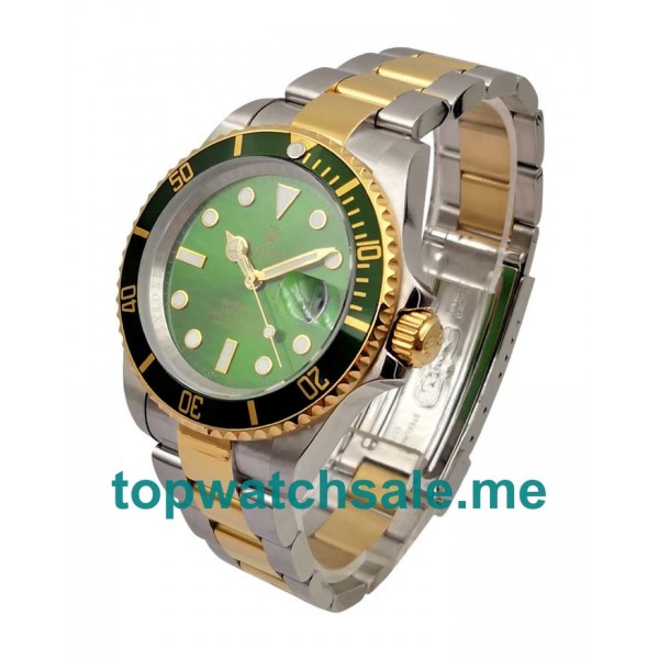 UK AAA Rolex Submariner 116613 40 MM Green Dials Men Replica Watches