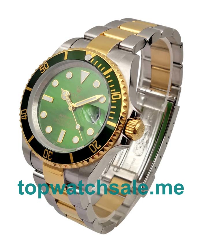 UK AAA Rolex Submariner 116613 40 MM Green Dials Men Replica Watches