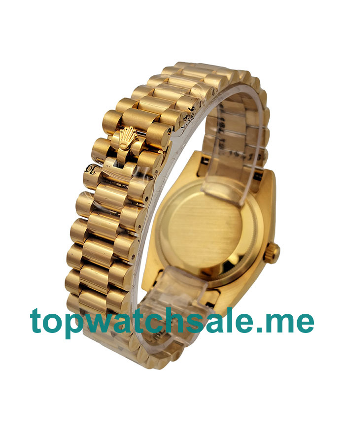 UK AAA Rolex Datejust 16238 36 MM Black Dials Men Replica Watches