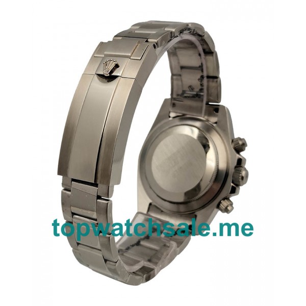 UK AAA Rolex Daytona 116520 40 MM White Dials Men Replica Watches