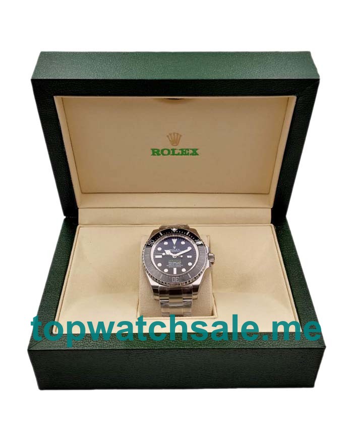 UK Swiss Made Rolex Sea-Dweller Deepsea 116660 V7 44MM D-Blue Dials Men Replica Watches