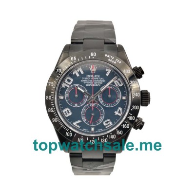 UK Swiss Made Rolex Daytona 116509 40 MM Blue Dials Men Replica Watches