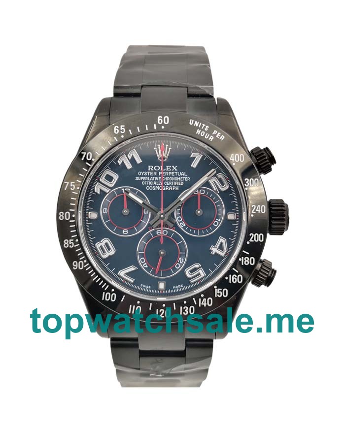 UK Swiss Made Rolex Daytona 116509 40 MM Blue Dials Men Replica Watches