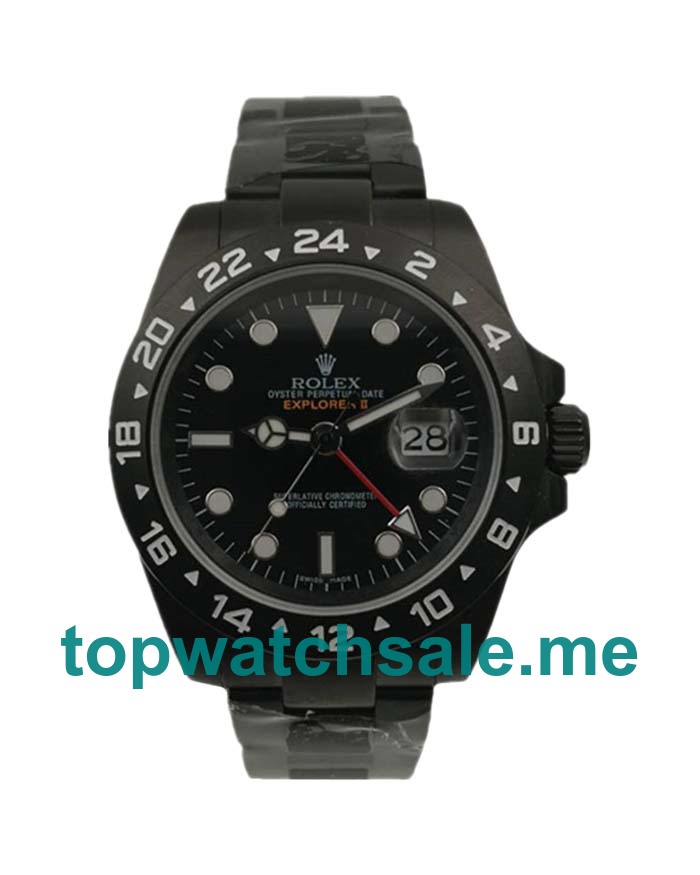 UK AAA Rolex Explorer II 216570 40 MM Black Dials Men Replica Watches