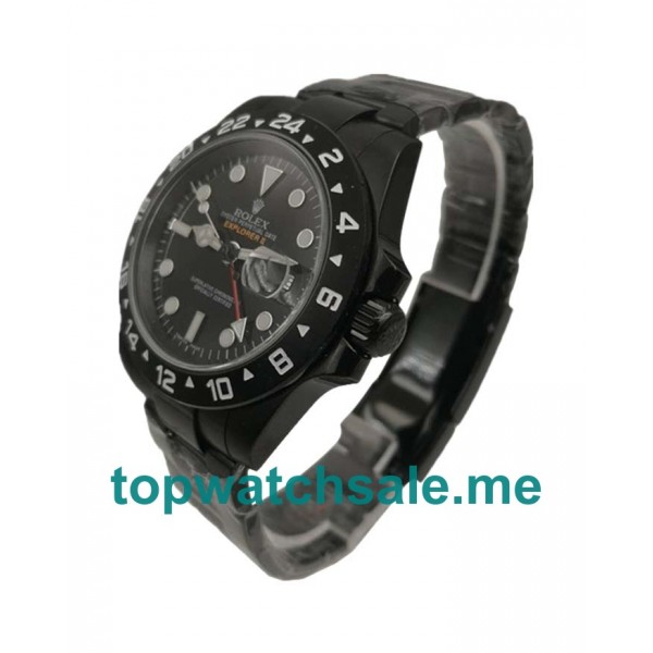 UK AAA Rolex Explorer II 216570 40 MM Black Dials Men Replica Watches