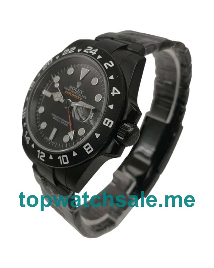 UK AAA Rolex Explorer II 216570 40 MM Black Dials Men Replica Watches