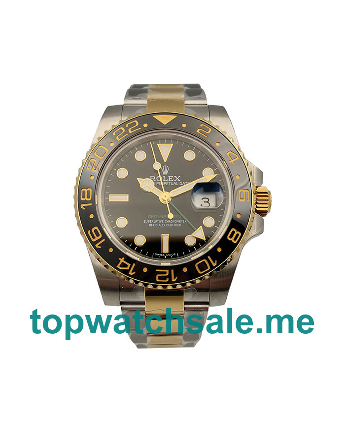 UK Swiss Made Rolex GMT-Master II 116713 LN 40 MM Black Dials Men Replica Watches