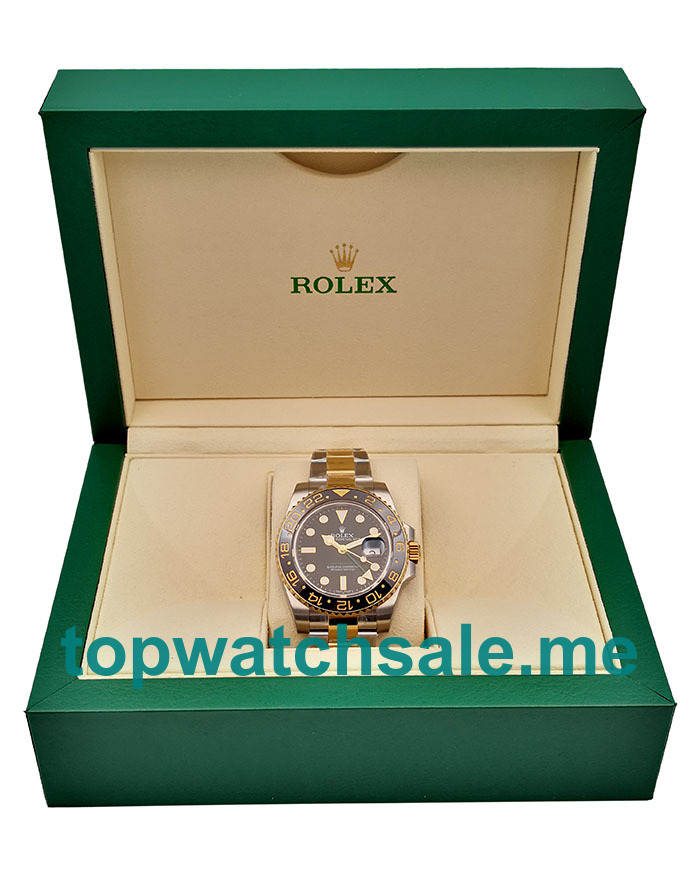 UK Swiss Made Rolex GMT-Master II 116713 LN 40 MM Black Dials Men Replica Watches