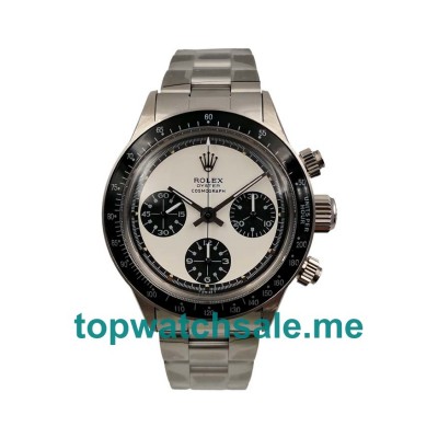 UK Swiss Made Rolex Daytona 6263 36 MM White Dials Men Replica Watches