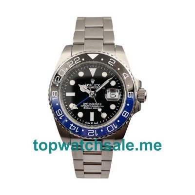 UK AAA Rolex GMT-Master II 116710 40 MM Black Dials Men Replica Watches