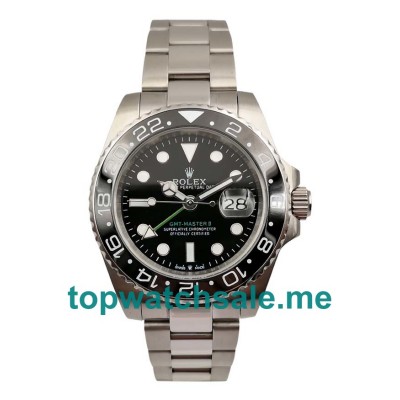 UK AAA Rolex GMT-Master II 116710 LN 40 MM Black Dials Men Replica Watches