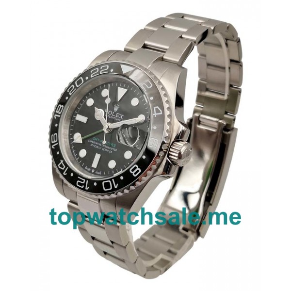 UK AAA Rolex GMT-Master II 116710 LN 40 MM Black Dials Men Replica Watches