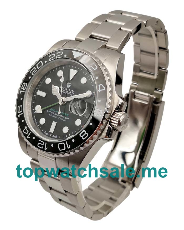 UK AAA Rolex GMT-Master II 116710 LN 40 MM Black Dials Men Replica Watches