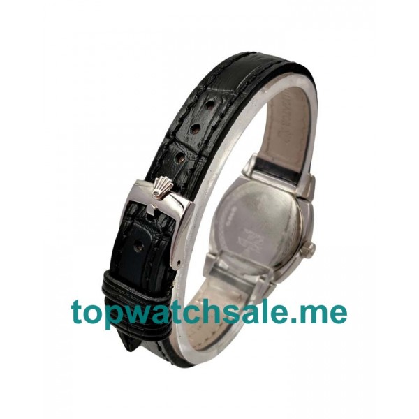 UK AAA Rolex Cellini 5310 25 MM White Dials Women Replica Watches