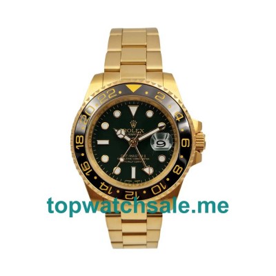 UK AAA Rolex GMT-Master II 116718 40 MM Green Dials Men Replica Watches