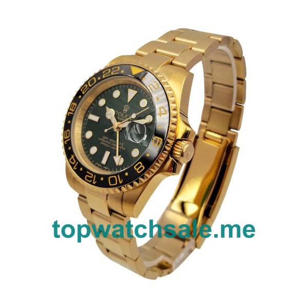 UK AAA Rolex GMT-Master II 116718 40 MM Green Dials Men Replica Watches